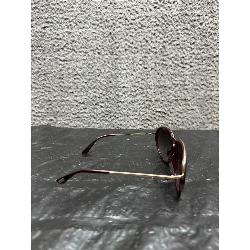 Tom Ford Faye TF281 71T Oversized Sunglasses Brown Gold Mens 61-16 130 Italy